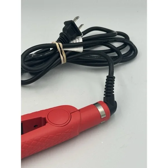 Jose Eber Pro Series Ceramic Red Flat Iron Straightener 1 inch plate Tested - Picture 4 of 8